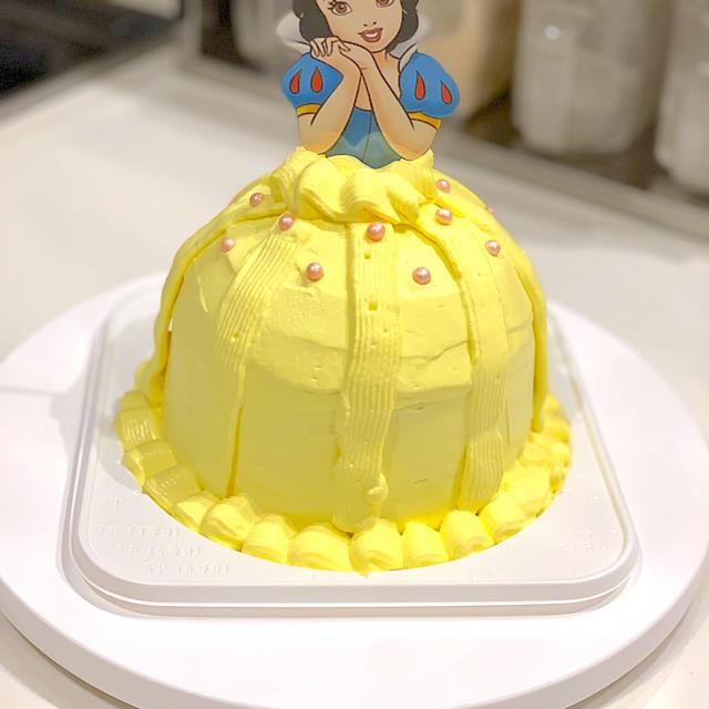 白雪姫ケーキドレスケーキチョコレートケーキ白雪姫 バースデーケーキ